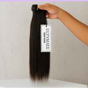 Máquina Remy 100%, paquetes de cabello humano vietnamita crudo de doble trama, cutícula Virgen sin procesar, cabello ondulado alineado, aspecto Natural - Product Image 3