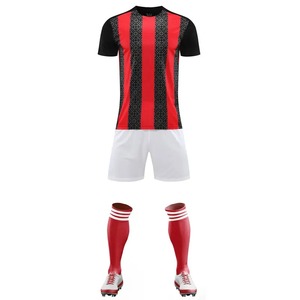 Uniformes de haute qualité à bas prix, ensembles de maillots de football bleus personnalisés pour jeunes, kit de football pour hommes - Product Image 1