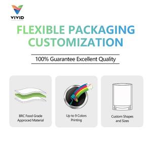 Impresión personalizada laminado de plástico papel de aluminio 3 sello lateral cremallera Mylar <span class=keywords><strong>Chamoy</strong></span> Candy Bag Lay bolsa plana bolsa con agujero para colgar - Product Image 4