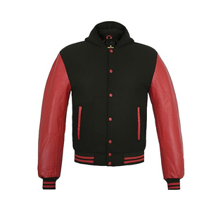 เสื้อแจ็คเก็ตวาร์ซิตี้สไตล์เลตเตอร์แมนสำหรับผู้ชาย ดีไซน์โดดเด่น - Product Image 5