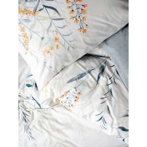 Ensemble de housse de couette en coton Hiedra Indigo - Product Image 2