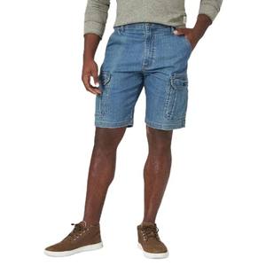 กางเกงขาสั้นผ้ายืดสำหรับคาร์โก้ของผู้ชายกางเกงขาสั้นผ้ายืดเอวสูงปานกลางผ้าฝ้าย100% เป็นมิตรกับสิ่งแวดล้อม - Product Image 1