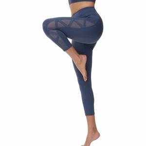 Meilleure qualité femmes Yoga Leggings Spandex/Polyester Quickdry sueur évacuant extensible Fitness Leggings par robe de sport - Product Image 3