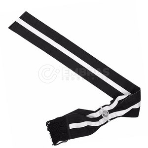 Fajas uniformes de poliéster elegantes y duraderas Tela Premium con ajuste seguro y textura suave de longitud ajustable - Product Image 4