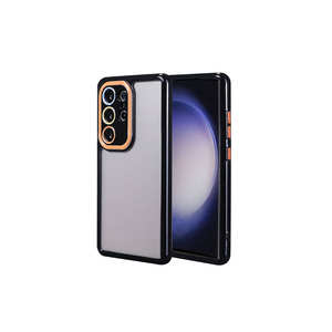 Netzy 5G <b>Magnetic</b> Phone Cover for Samsung for Galaxy S23 Ultra Vitamin Series Silicone Case with Camera Protection Black - Product Image 1