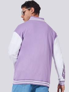 Chaqueta universitaria de lana de invierno de último diseño para hombre, chaqueta Bomber de béisbol universitaria con cierre de botones y bolsillos interiores Letterman - Product Image 2