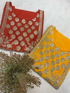 Fancy Designer High Quality Shrug Palazzo Top 3 Pies Set en precio al por mayor, ropa de mujer pakistaní - Product Image 6