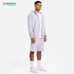Sweat à capuche zippé unisexe personnalisé OEM en polaire légère, doux, anti-rétrécissement, pour temps froid, avec impression de logo frontal personnalisée, respirant et à séchage rapide - Product Image 1