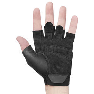 Unisex Half-Finger Leather Workout Gloves Custom <b>Hand</b> <b>Weight</b> Lifting Sport Gloves for Cycling Gym Use Sale Price Fitness Gear - Product Image 4