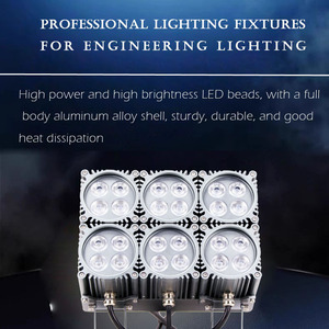 216 Watt thiết kế độc đáo dẫn đèn pha với 6 tiêu đề điện khuôn riêng cho chiếu sáng cảnh quan IP67 đánh giá - Product Image 3