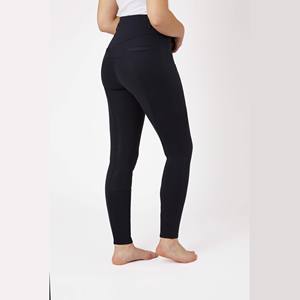 Pantalones de mujer personalizados de alto rendimiento, mallas, ropa ecuestre al por mayor, pantalones con estampado de silicona de tiro alto - Product Image 1
