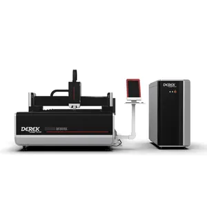 Machine de découpe laser à fibre DF3015L avec source laser Raycus max IPG 1kw 1.5kw 2.0kw et tête de coupe à mise au point automatique