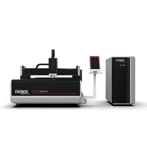 Df3015l Fiber Laser Snijmachine Met 1kw 1.5kw 2.0kw Raycus Max Ipg Laser Bron En Auto Focus Snijkop