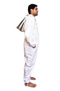 Combinaison d'apiculteur professionnelle 100% coton, protection intégrale du corps, vêtements de travail durables, combinaison pour utilisation en apiculture, service OEM personnalisé - Product Image 5