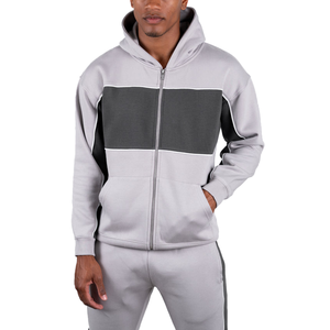 Top qualité hommes survêtement ensemble 100% coton respirant en gros pièce ensemble Streetwear pantalons de survêtement et sweat à capuche ensemble survêtement - Product Image 1