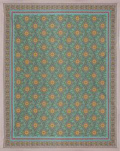 Unique Summer Bed Cover Pillow Hand Block <b>Print</b> Simple Designer Quality Grade 100% Polyester Printed Bedsheet Set for Hotel Use - Product Image 4