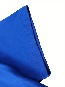 100% algodón blanco sólido camiseta de hombre Casual manga corta de cuello redondo talla grande colección de verano 260 gramos tela ropa a granel - Product Image 5