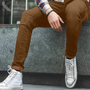 97% coton 3% Spandex tissu léger respirant et lavé teint uni pour les vêtements décontractés et formels - Product Image 5