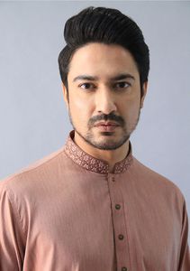 Shalwar kameez คอลเลกชันคอลเลกชันเสื้อโค้ทผ้าฝ้ายระบายอากาศได้ดีสไตล์อินเดียสำหรับผู้ชาย - Product Image 4