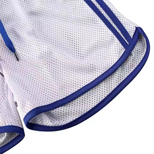 Short de course en maille solide de haute qualité personnalisé en gros imprimé sport respirant écologique à séchage rapide coupe ample - Product Image 5