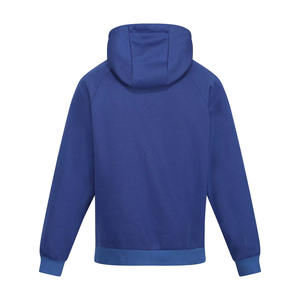 Arrivée hivernale 2024, sweat-shirts à capuche épais en molleton de coton bleu écologique de haute qualité pour hommes, épaules tombantes, personnalisables - Product Image 5