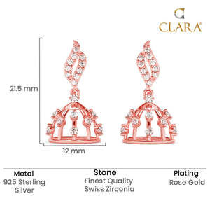 Compre Pendientes Jhumki y Jhumka de Plata 925 de Primera Calidad para Mujer, Pendientes Largos y de Araña Chapados en Oro para Bodas y Fiestas - Product Image 5