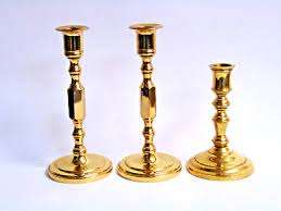 Bougeoir classique en aluminium au fini or Intérieurs de maison de luxe élégants et célébrations d'événements de mariage pour Noël - Product Image 3