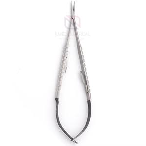 ที่จับเข็มไมโครแบบแมนนวลทำจากสแตนเลส |   เครื่องมือผ่าตัดระดับพรีเมียมสำหรับการผ่าตัดจุลศัลยกรรมและการเย็บแผลที่แม่นยำ - Product Image 1