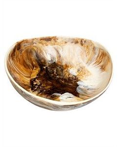 MOON CRAFT CUENCO DE CUERNO HECHO A MANO ENSALADA Tazón para servir Fabricante al por mayor Nuevo diseño Acabado a mano Cuerno de búfalo Ensaladeras - Product Image 5