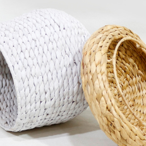 Artex Dong Thap-Armario de almacenamiento tejido natural hecho a mano, respetuoso con el medio ambiente, cajón, jacinto de agua, contenedores de tela para el hogar y la Oficina - Product Image 6