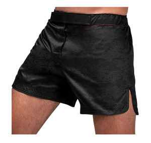 Shorts de combat MMA pour hommes 100% coton uni décontracté pour l'entraînement régulier, le grappling, le sparring, les séances d'entraînement en salle de sport, offrant une liberté de mouvement - Product Image 4