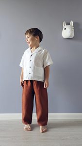 กางเกงยีนส์ขาบานสำหรับผู้ชาย, กางเกงยีนส์ทรงหลวมกางเกงขากว้างสไตล์ลำลองและสวมใส่สบาย - Product Image 6