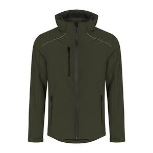 OEM Vestes d'hiver softshell pour hommes Manteau de pluie à capuche et col montant imperméable High Street Canvas Sports d'hiver Coupe-vent d'extérieur - Product Image 1
