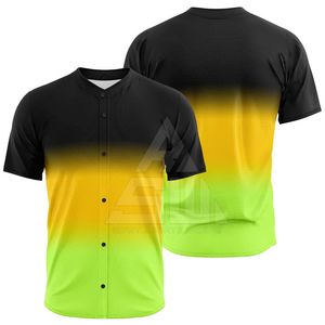 Maillot de baseball respirant pour homme, taille plus, design personnalisable, haute qualité, 2025 - Product Image 3