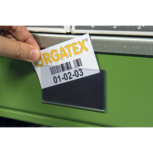 Soporte de etiqueta magnético StandardLabel, Transparente, 100 Uds. / Paquete, 67 x 100mm (H x B)- HE167-100 - Product Image 3