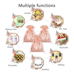 Logo personnalisé caractéristique GPS Sac à cordon extérieur imperméable à l'eau pour adultes avec doublure en satin de coton Sac à dos de mode en soie - Product Image 4