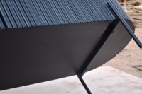 Meuble TV sur pied extensible de luxe moderne en bois massif avec plateau en marbre, haute qualité, idéal pour salon et entrée, artisanat, vente chaude