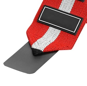 Muñequeras con logotipo personalizado de alta calidad para levantamiento de pesas, levantamiento de pesas, entrenamiento de culturismo y uso en el gimnasio - Product Image 3