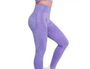 ODM/OEM Dernier design 2026 Pantalons de yoga en coton pour femmes Shorts de yoga Collants Taille en V Leggings courts pour femmes - Product Image 5