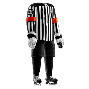 Uniforme de Hockey sobre Hielo de Alta Calidad Premium, 100% Poliéster, Transpirable, de Secado Rápido, Antibacteriano, Ecológico, con Nombre de Equipo Personalizado - Product Image 5