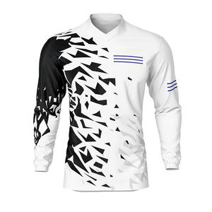 Vente en gros Nouveau design Maillot de Motocross Grande taille Maillots de vélo de course de Motocross Bas quantité minimale de commande - Product Image 3