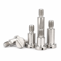 DIN 923 Acier inoxydable A286 Boulons à épaulement A2 A4-80 304 316 Vis à tête cylindrique fendue