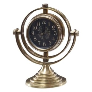 Horloge de table en métal de haute qualité, fonctionnant sur piles, design moderne, étanche - Améliore la productivité, visibilité claire de l'heure pour - Product Image 1