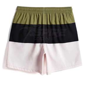 Shorts de sport pour hommes | Respirant Confortable Tous les jours Style décontracté Taille moyenne Fermeture à cordon Impression numérique - Product Image 5