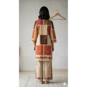 ชุดโค้ดดิจิตอลโบฮีเมียนฟิวชั่น SL00247-3/4 แขนเสื้อ ราคา $1849 - Product Image 4
