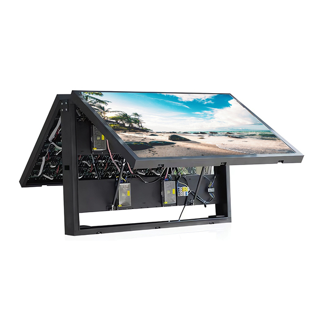 High Brightness Outdoor Billboard Led Display Waterproof Ip65 Double-Sided Design Advertising Led Screen
