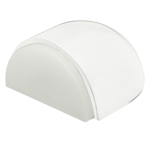 Butée de porte adhésive transparente, demi-lune - Product Image 1