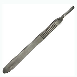 Design fabriqué logo personnalisé Poignée de scalpel professionnelle en acier inoxydable de marque privée - Product Image 6