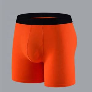 Calzoncillos bóxer personalizados con logotipo OEM y ODM, ropa interior de LICRA y algodón transpirable de talla grande, calzoncillos bóxer para hombre, ropa interior para adultos - Product Image 5