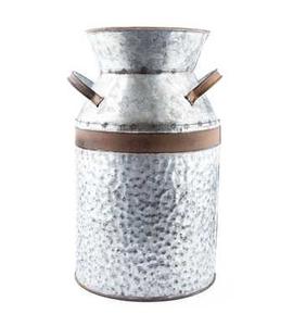 Vente chaude traditionnel fer fleur Vases fantaisie métal lait peut décor de mariage parfait sol Vase accessoires différentes tailles - Product Image 1